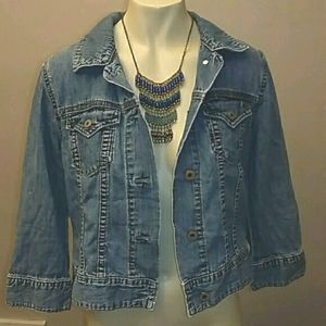 Vintage Gap Short Sleeve Jean Jacket